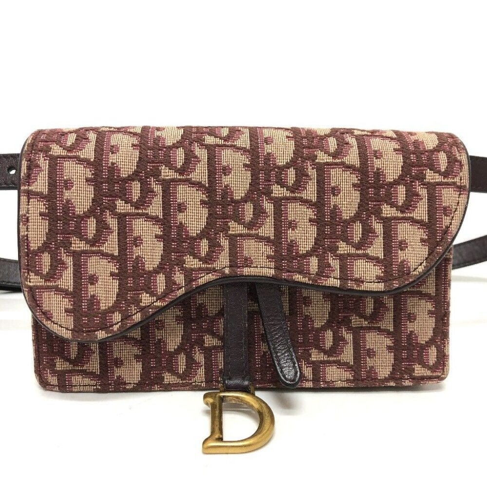 Christian Dior Trotter SADDLE belt pouch Waist pouch body bag - Picture 9 of 14